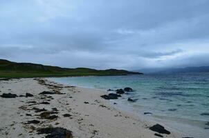 claigan coral playa en skye foto