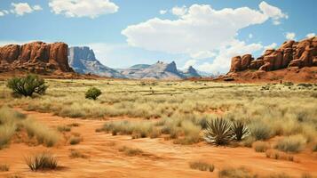 naturaleza Colorado paisaje cañones ai generado foto