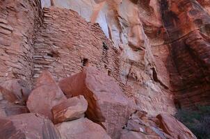 Stunning Cliff Dwelling Ruins Near Sedona Arizona photo