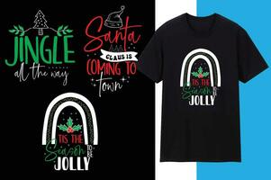 Christmas Bundle T shirt Design vector