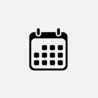 icono de calendario png vector