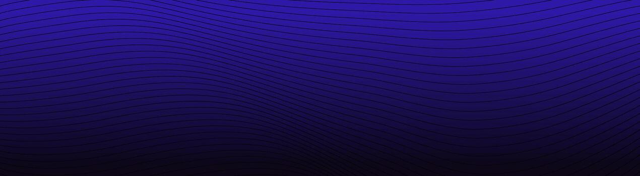 Blue abstract digital wave background. Wriggling stripes lines geometric banner with futuristic curve graphic presentation and vector decoration