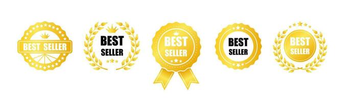 Best seller badge icon, Best seller award logo isolated 5677351 Vector Art  at Vecteezy