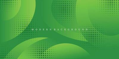 Abstract halftone textured background. Modern background with green gradient. geometric background vector