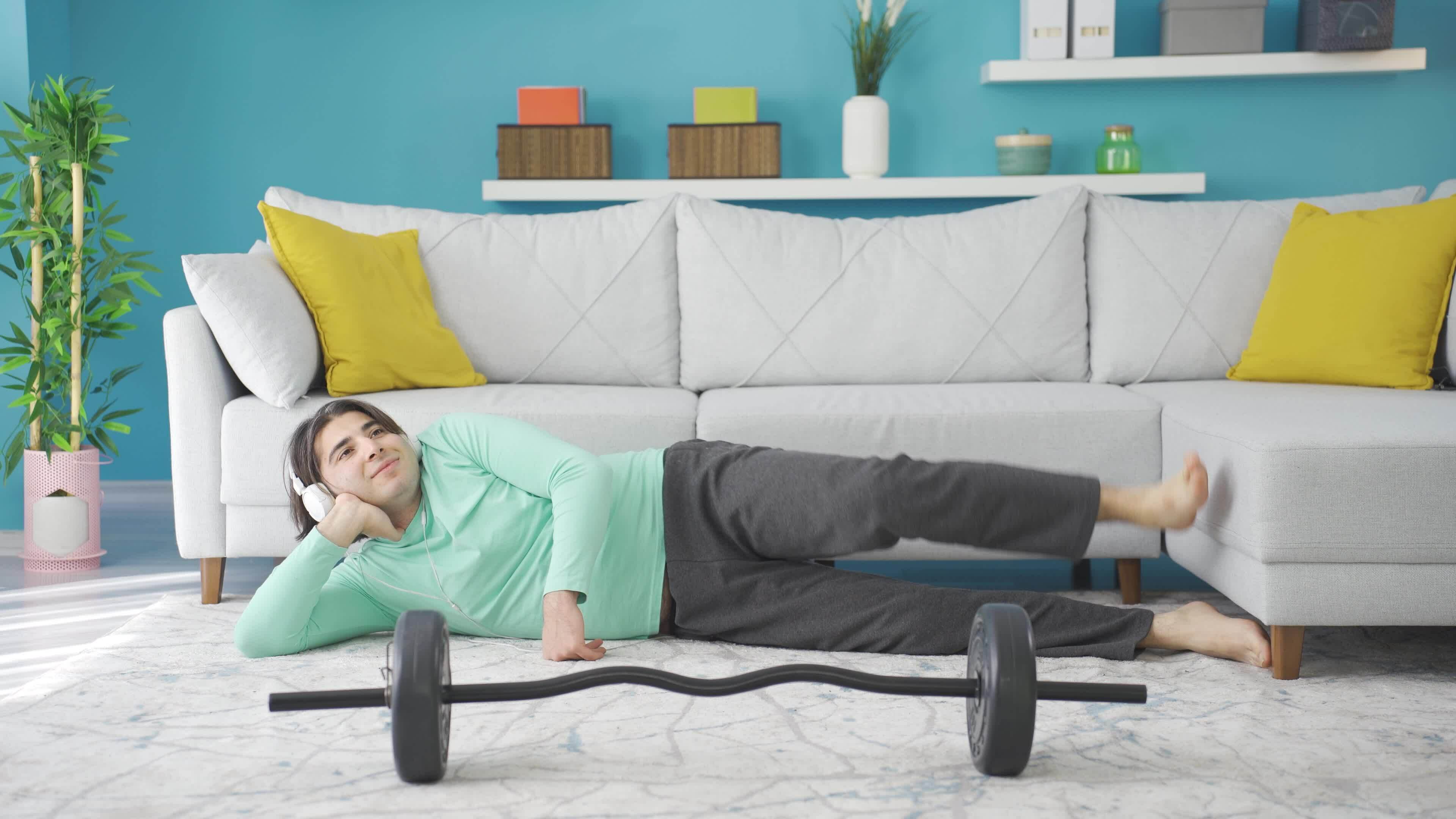 Funny Exercise Stock Video Footage for Free Download