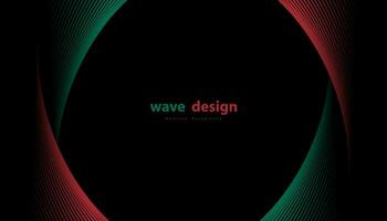 Abstract colorful wave line vector background. Line curve modern design for your ideas, Banners, Placards, Posters. Eps10 vector template.