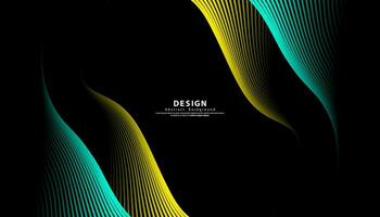 Abstract colorful wavy stripes background. Curved smooth design. Design for your ideas, Banners, Placards, Posters, wallpeper. Eps10 vector illustration.