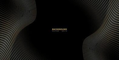 Abstract gold luxurious wave line background - simple texture for your design. gradient background. Modern decoration for websites, posters, banners, EPS10 vector
