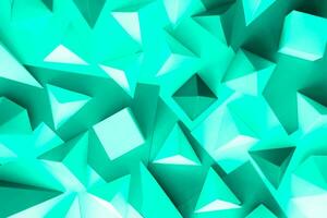 colorful geometric paper object pack photo