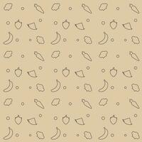 World vegan day background. Seamless pattern vector illustration.