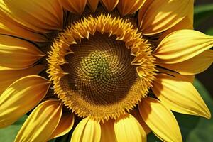 girasol. antecedentes. ai generativo Pro foto