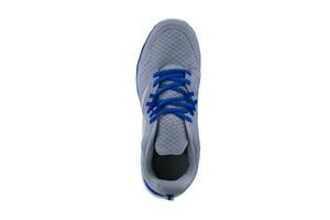 Sneakers. Sport shoes on a white background top view photo