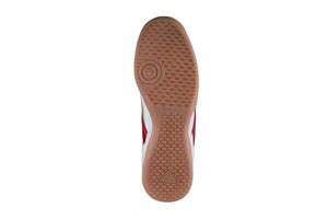 Polyurethane outsole sneakers with white background. photo