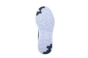 White-gray rubber sole with sneakers on a white background. photo