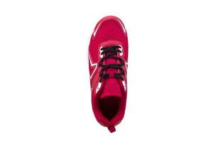 Sneakers black and red. Sport shoes on white background photo