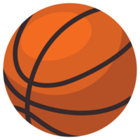 baloncesto deporte pelotas 2d color ilustraciones png