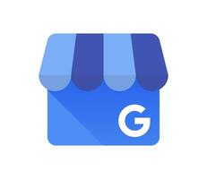 google negocio icono, logotipo vector