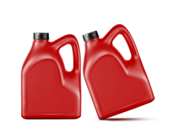 Red Plastic Gallon for Oil Separator PNG transparent