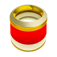 magnifique bague cadeau boîte génératif une png