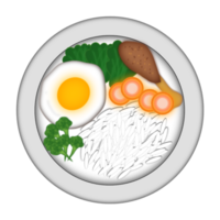 vegetable rice with sunny side up eggs and fried chicken png