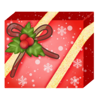 Christmas gift box png