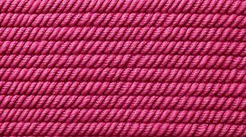 Generative AI, knitted pink sweater texture closeup, magenta or light pink abstract background photo