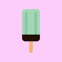 ice cream icon flat design vector