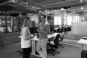 Group of people in the office photo