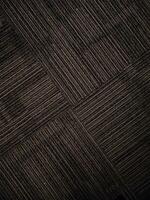 Black striped carpet texture background photo