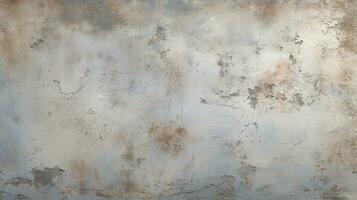 Old concrete wall texture background with urban grunge design. Generative ai. photo