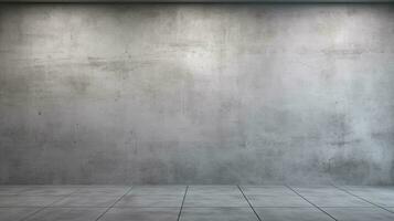 Abstract concrete wall texture background with urban grunge design. Created with AI Generative. photo