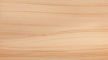 Beige natural beech wood floor texture background with natural grain pattern. Generative ai. photo