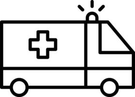 Ambulance Vector Icon