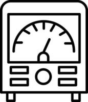Ammeter Vector Icon