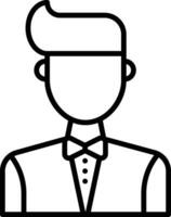 Waiter Vector Icon