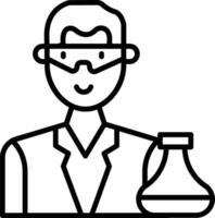 Scientist Vector Icon