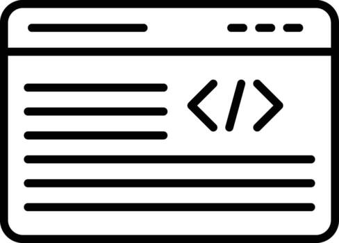 Web Developer Vector Icon