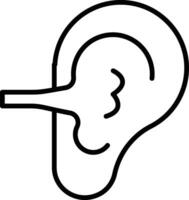 Inner Ear Vector Icon