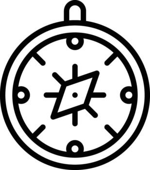 Compass Vector Icon