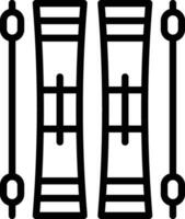 Skis Vector Icon