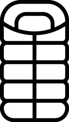 Sleeping Bag Vector Icon