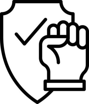 asertividad vector icono