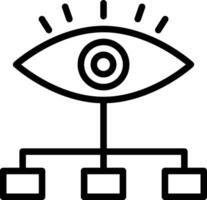 Network Monitoring Vector Icon