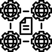 Network Standardization Vector Icon