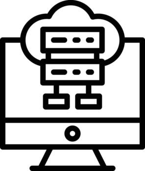 Network Virtualization Vector Icon