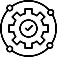 Network Efficiency Vector Icon