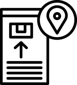 Tracking Vector Icon