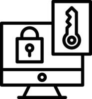 Network Authorization Vector Icon