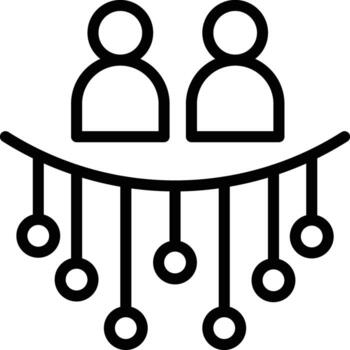 Coordination Vector Icon