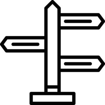 Directions Vector Icon